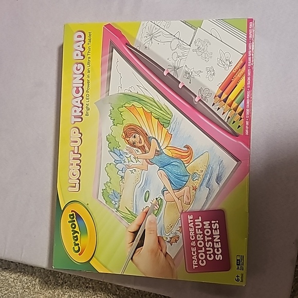 Crayola Light Up Tracing Pad - Pink Drawing Pads for Kids Kids Toys Holiday &... - Picture 1 of 2